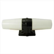 503b Dobbel Bernadottelampe svart