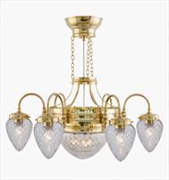 423 Lysekrone i Jugendstil
