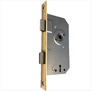 3534 låskasse innerdør, messing